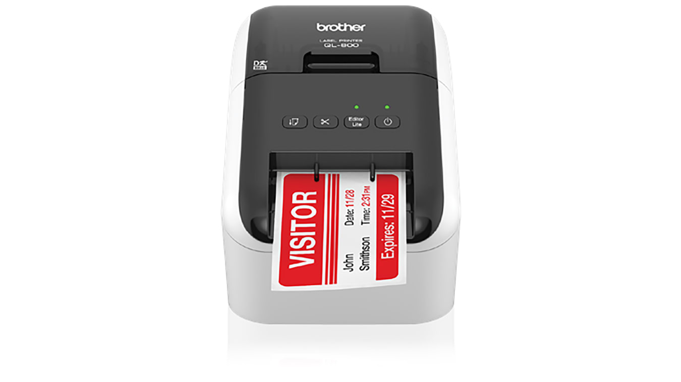 Brother QL-800 Label Printer, 62mm Max Label Width