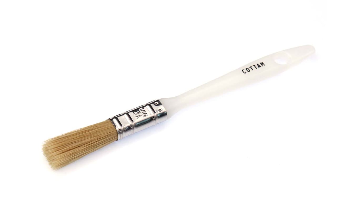 Project Source 1-in Natural Bristle Flat Paint Brush (Chip Brush) | 2200510