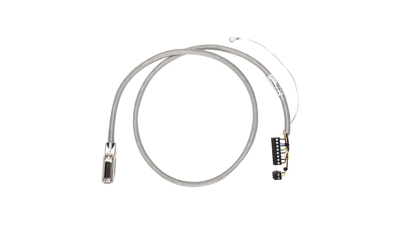 1492-ACABLE050YC | Rockwell Automation PLC Cable for use with BULLETIN  1492, 1492-ACABLE | RS