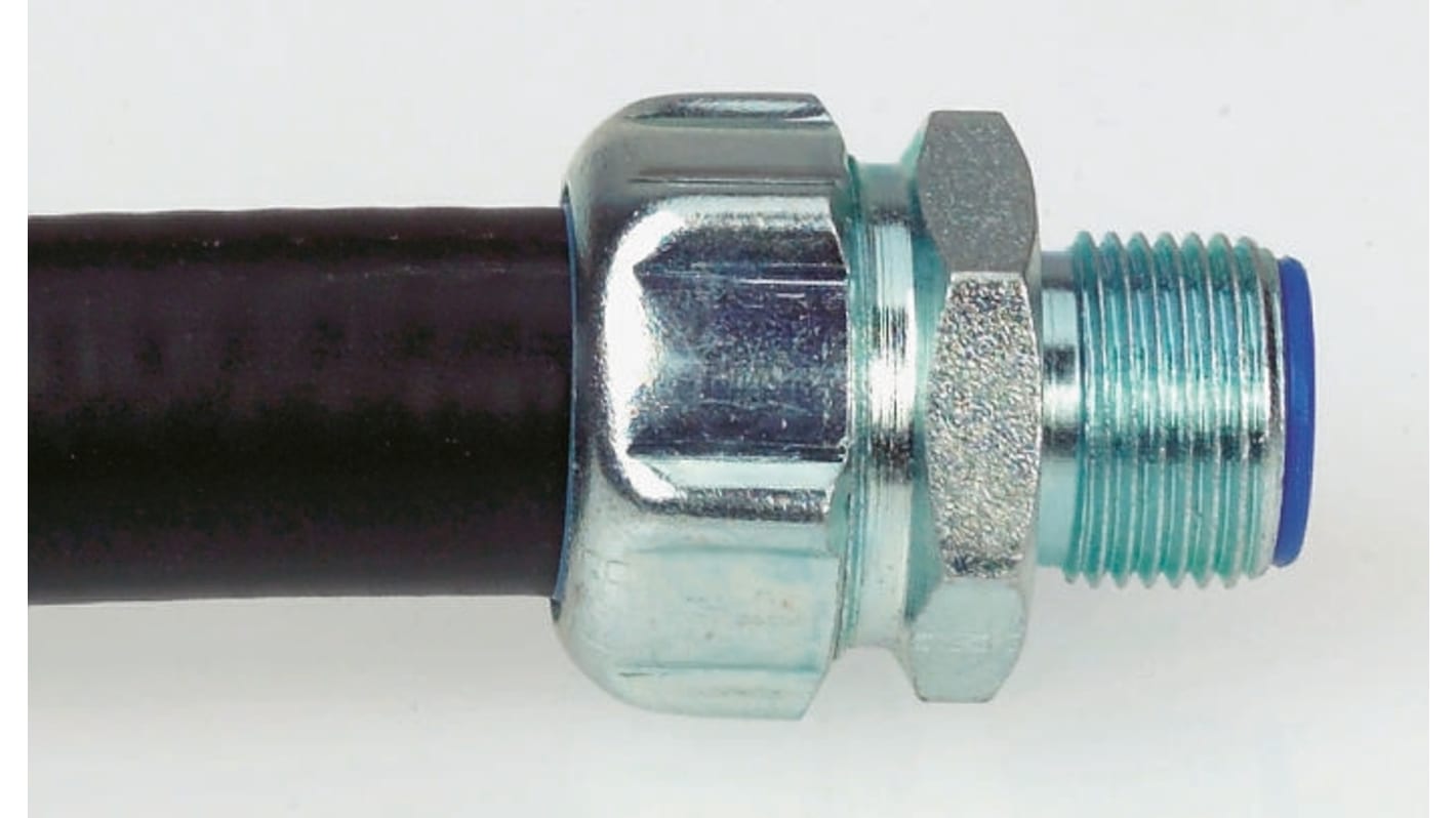 9360RS Thomas & Betts Straight, Cable Conduit Fitting, 16mm Nominal