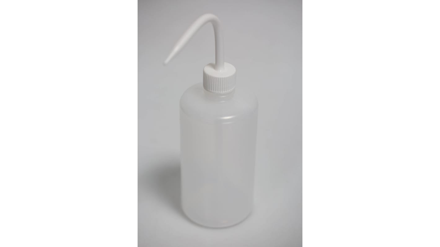 RS PRO 500ml LDPE Narrow Neck Wash Bottle RS