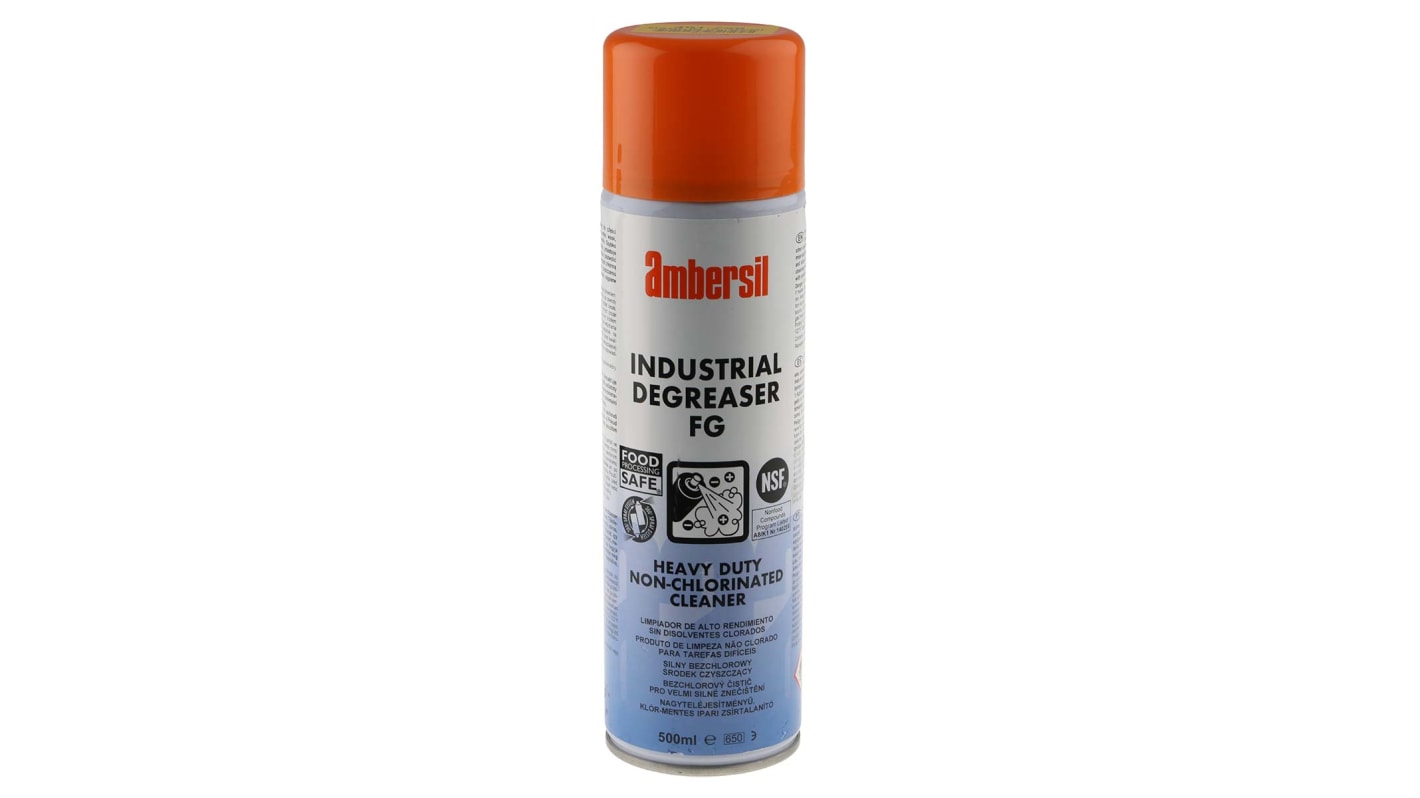 31647-AA | Ambersil 500 ml Aerosol Fast Drying Solvent Degreaser | RS