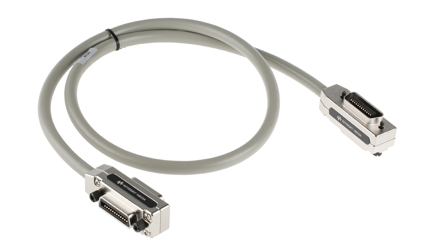 Keysight Technologies GPIB to GPIB Parallel Cable, 1m, Grey Sheath