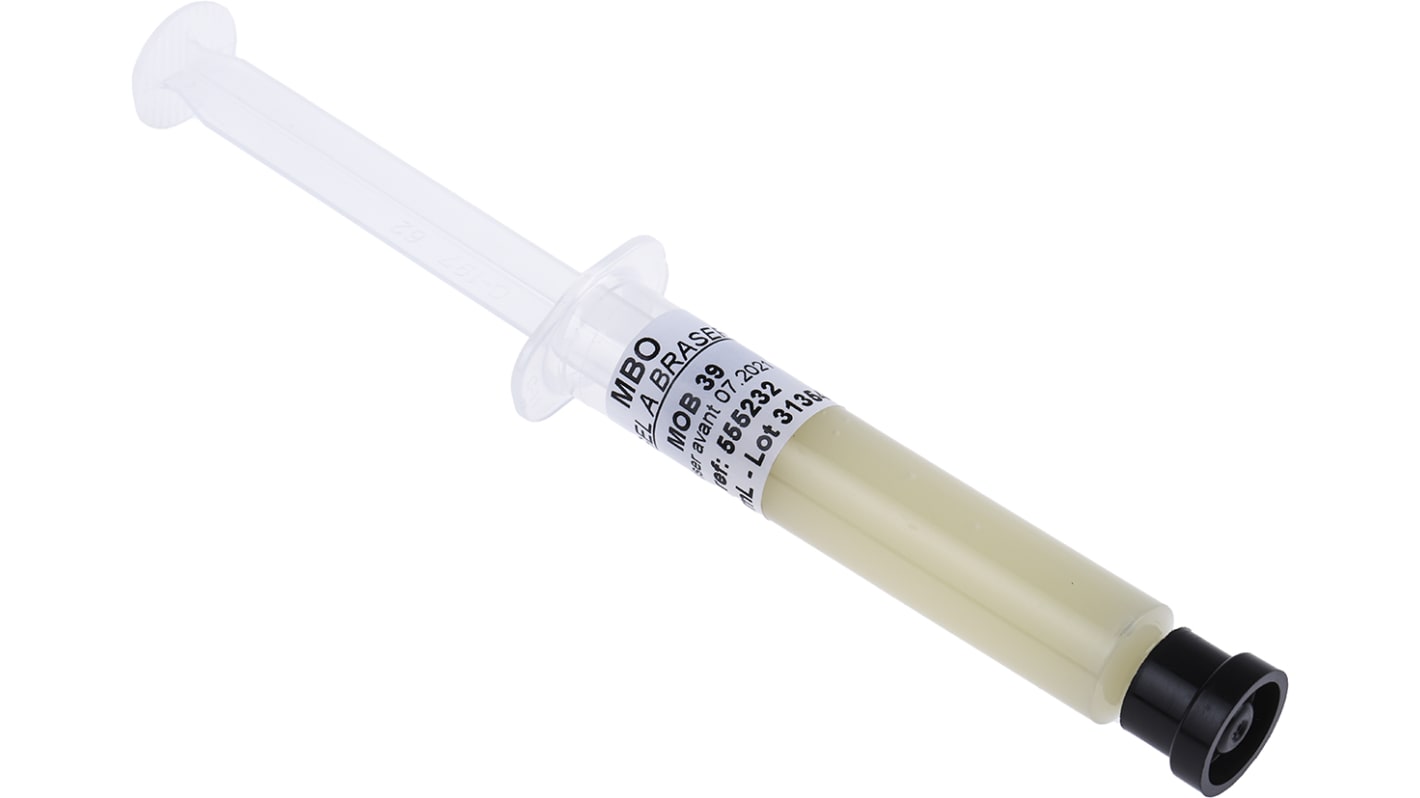 GEL FLUX MOB 39 SERINGUE DE 10CC MBO 10cm³ Solder Flux Syringe RS