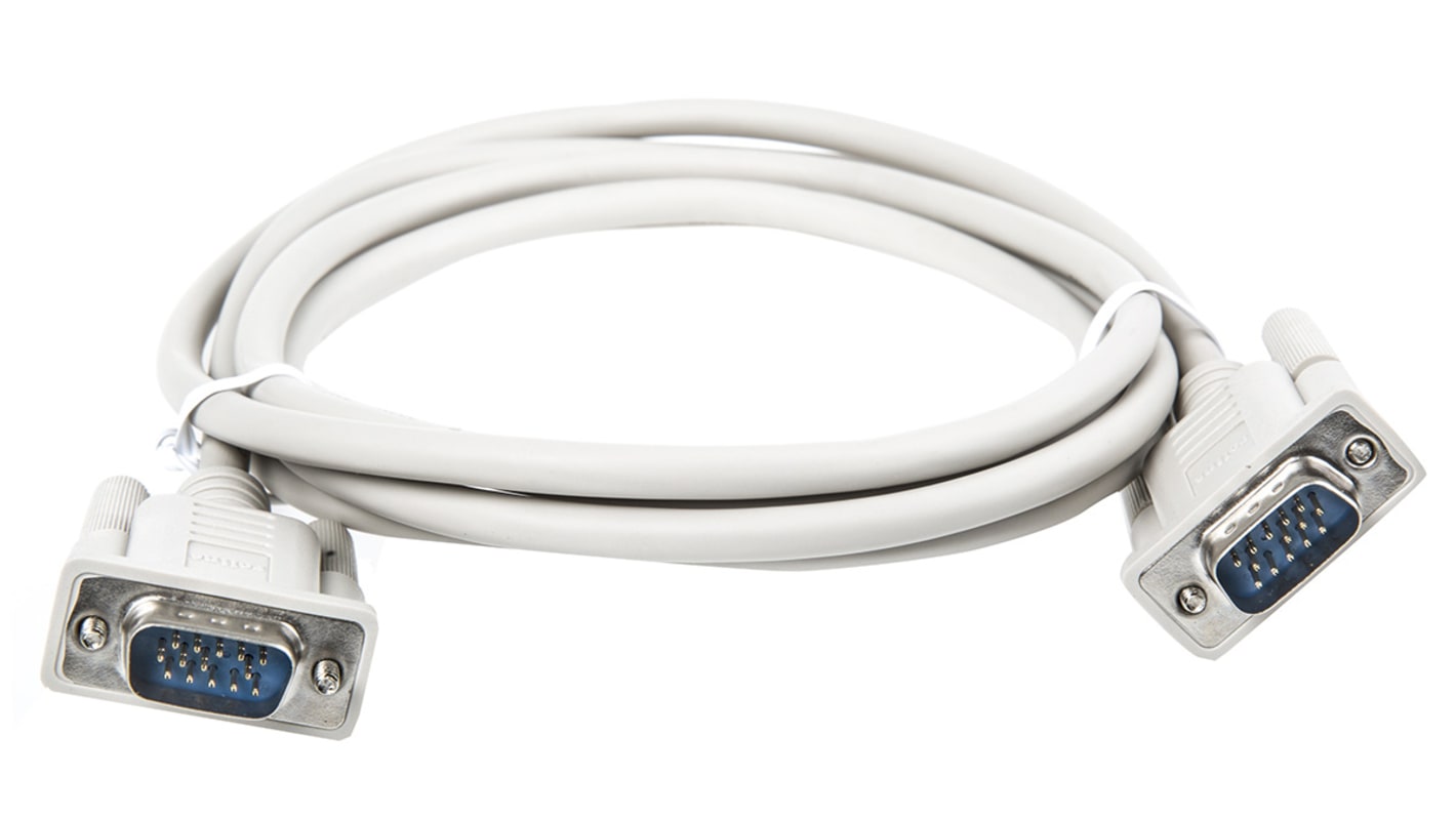 11.01.6618-50 | VGA Roline de color Gris, long. 1.8m