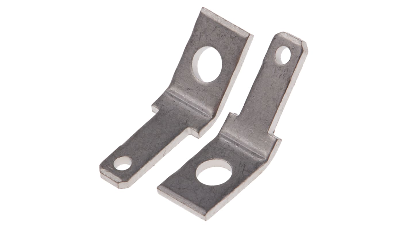 RS PRO Uninsulated Male Spade Connector, PCB Tab, 2.8 x 0.8mm Tab Size | RS