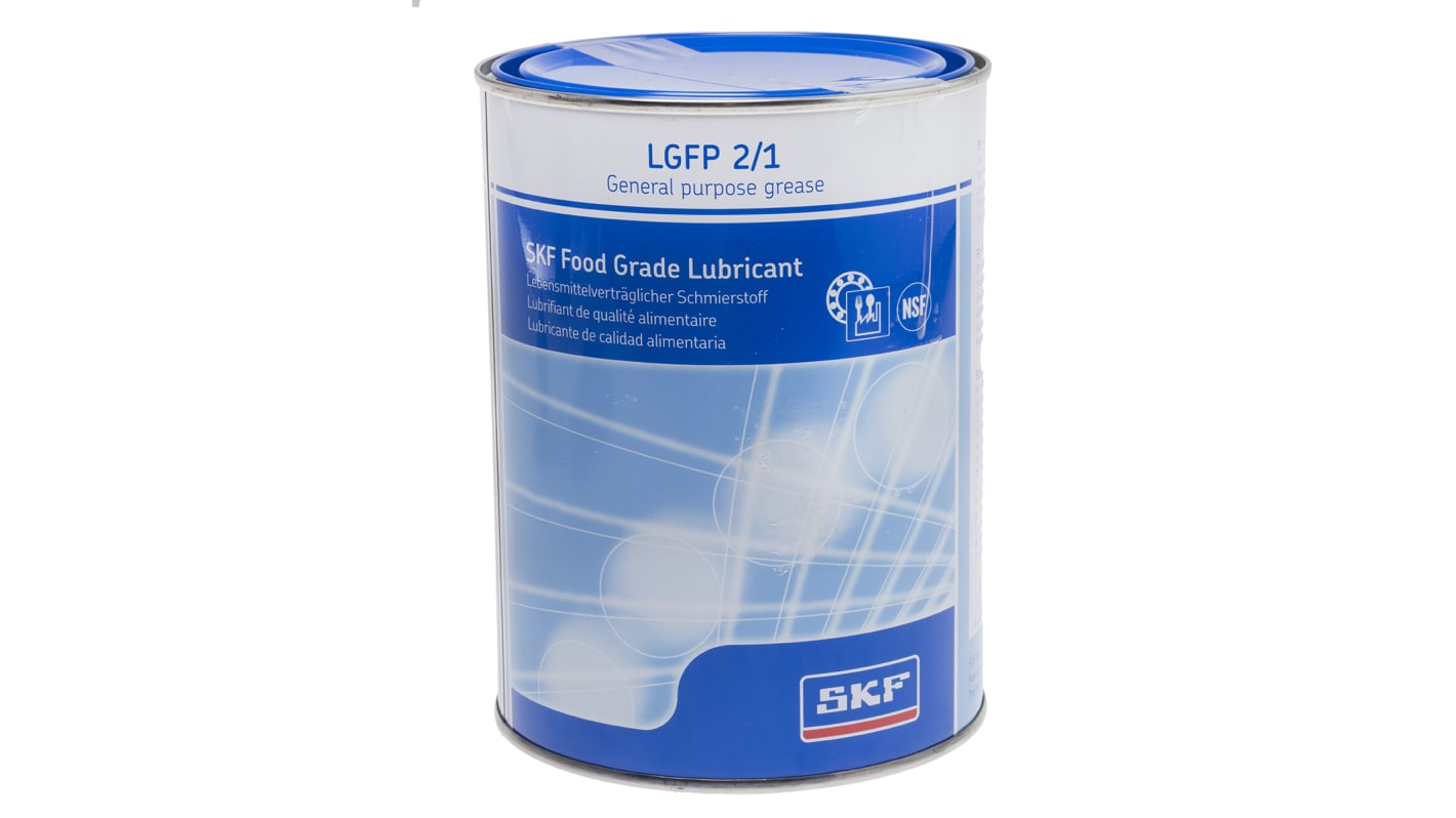 LGFP 2/1 SKF Aluminium Complex Grease 1 kg LGFP 2 Tin,Food Safe RS
