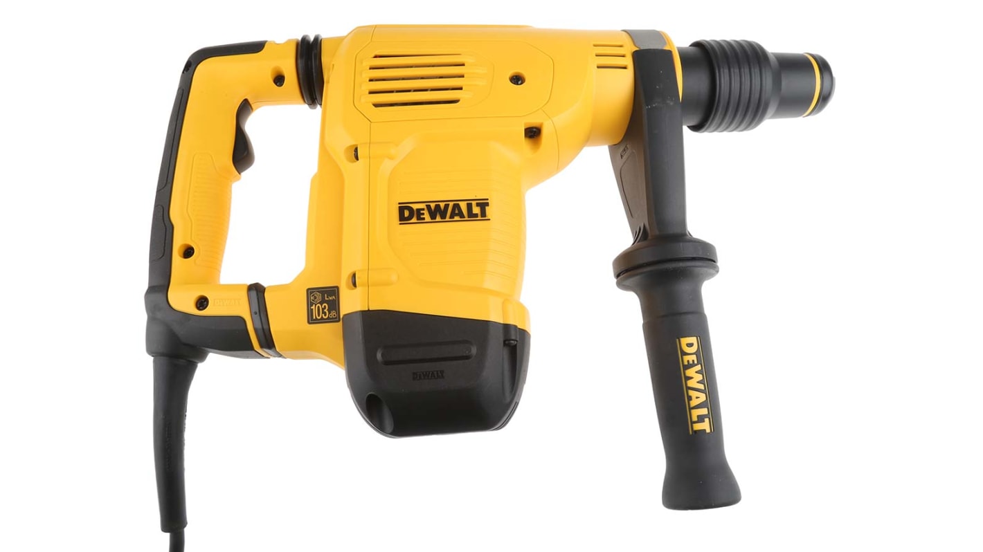 D25810KGB DeWALT SDS Max 230V Corded SDS Drill, UK Plug RS