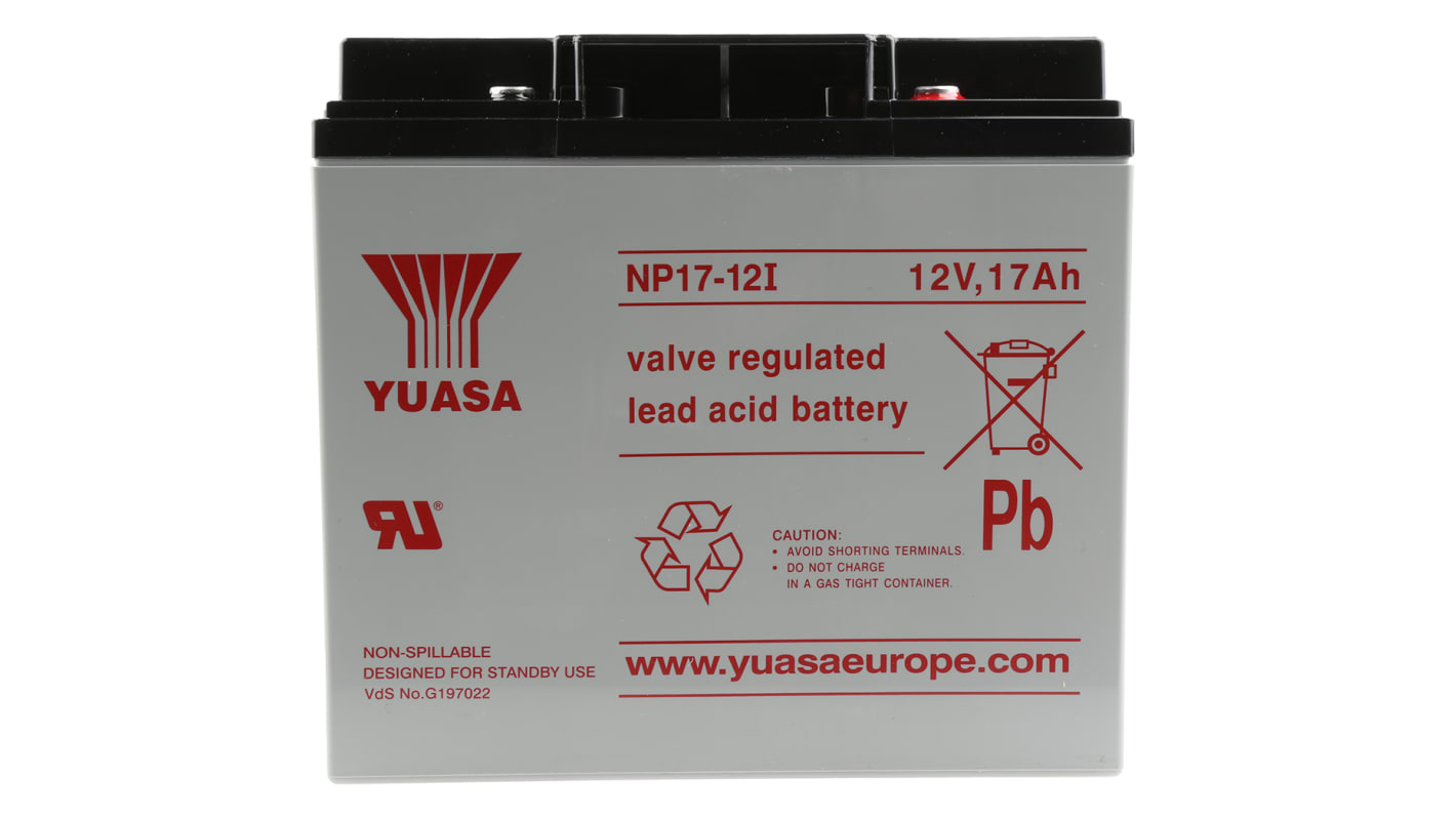 NP17-12I | Batería de plomo ácido, 12V AGM, M5 |