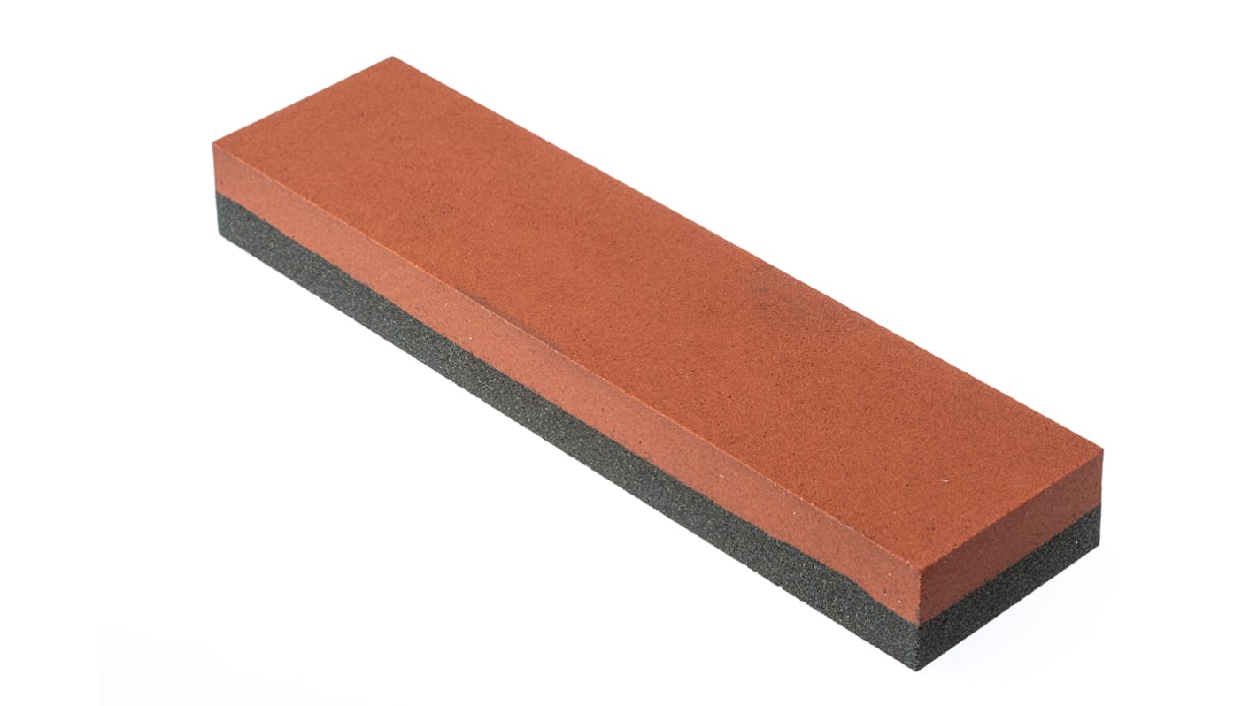 61463625078 Norton Coarse/Fine Rectangular Sharpening Stone, 8in x