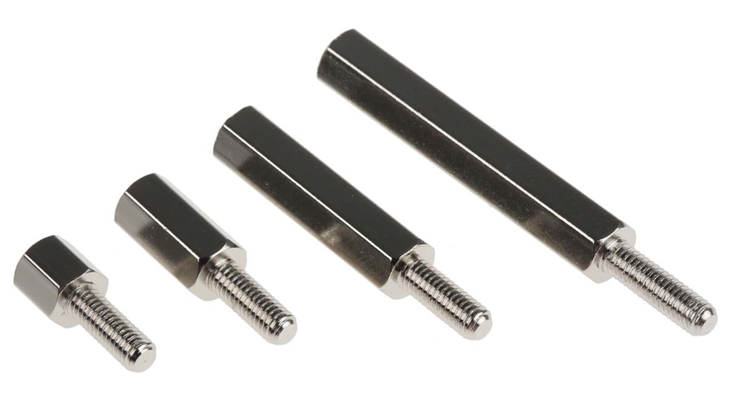 Kit de separadores y espaciadores RS PRO, Latón M3 | RS