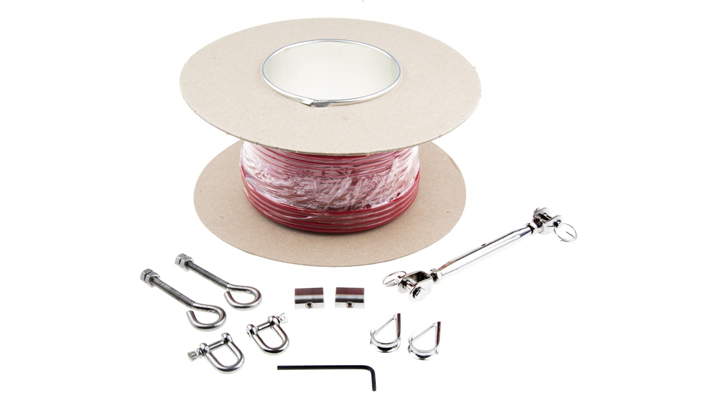 Kit de cables RS para uso con Todos los interruptores accionados por cable Collar 30m | RS