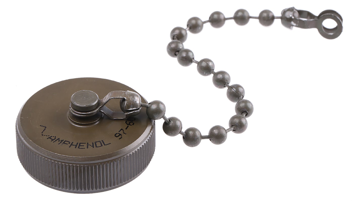97-60-24 | Amphenol 97 MIL-DTL-5015 Plug Dust Cap, Shell Size 24 IP66 ...