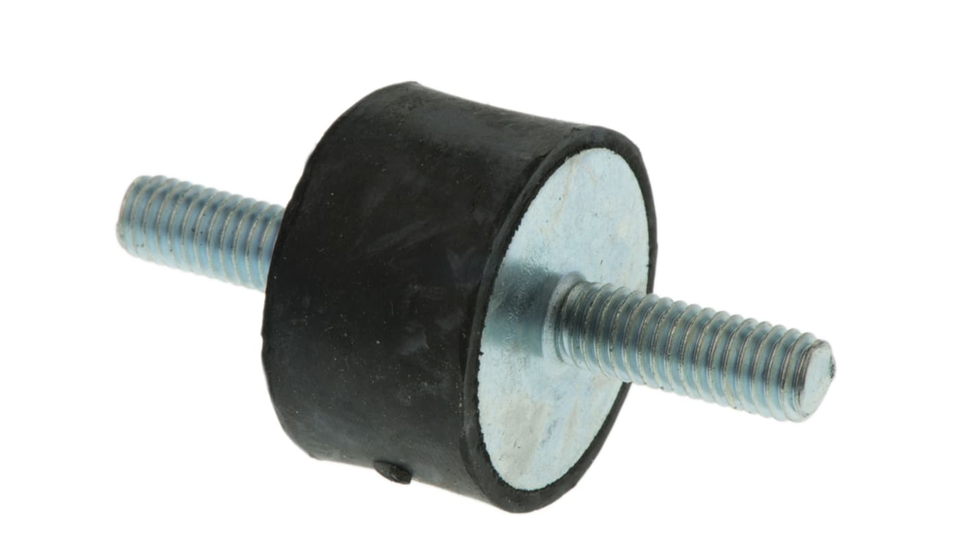 2515VV18-45 | FIBET M6 Anti Vibration Mount, Male to Male Bobbin with ...