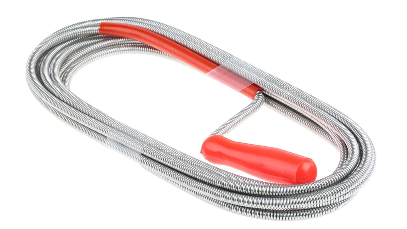 RS PRO Wire Pipe Cleaner for use with Clearing Sink' Bath & Shower