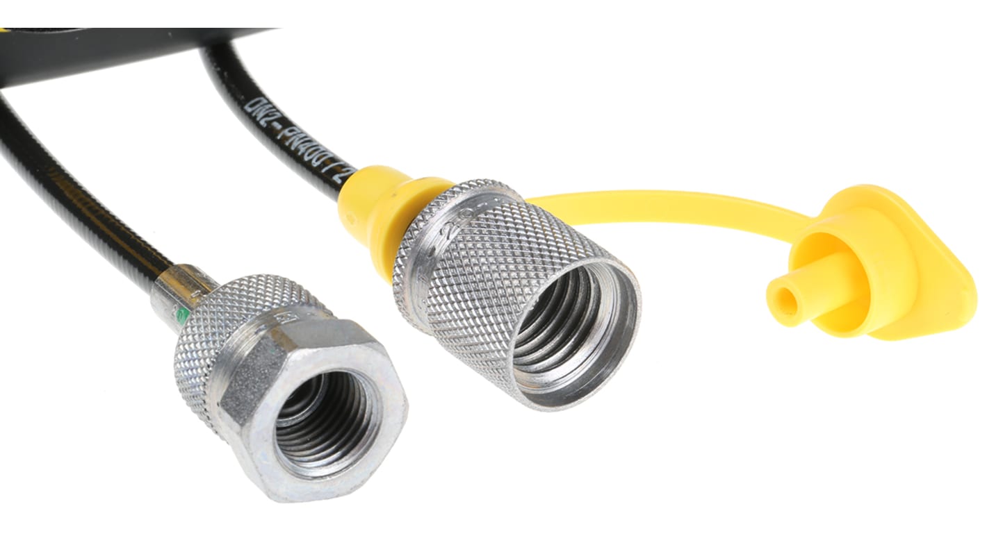 Stauff Hydraulic Test Point Hose SMS 20/M1000A, Connection A M16