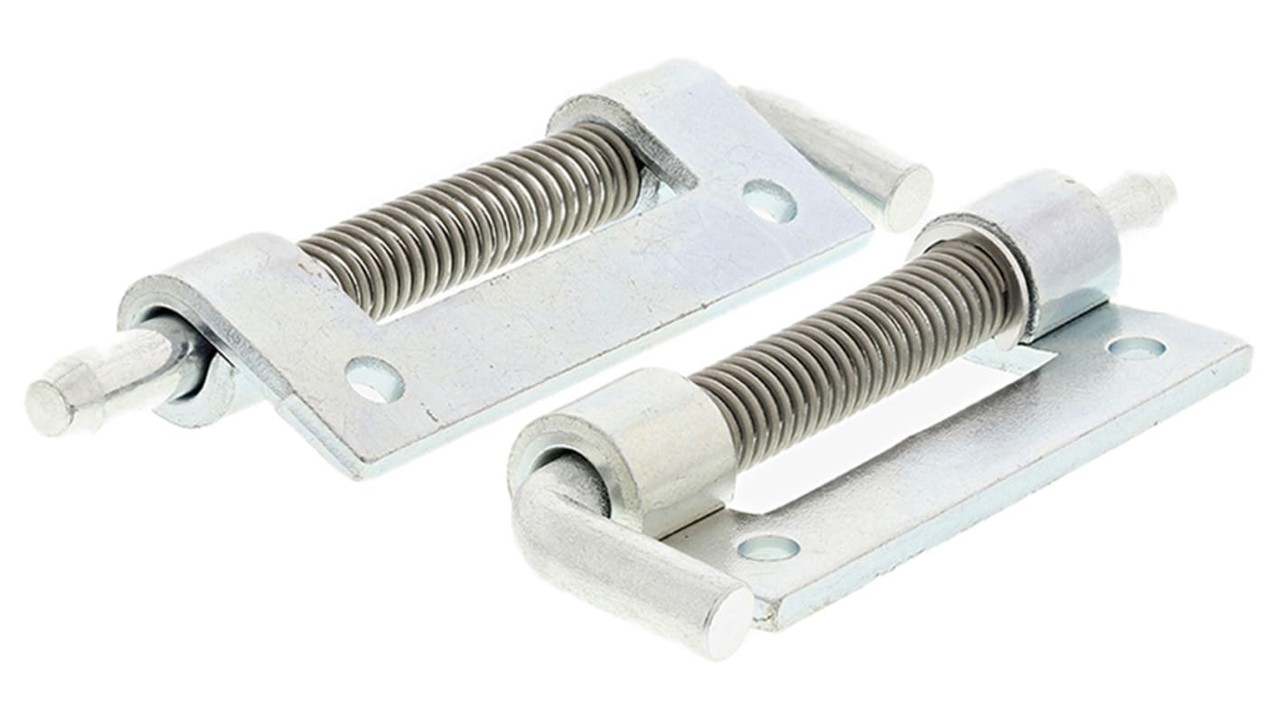 12-A-3855 | Pinet Steel Concealed, Spring-Action Hinge, Bolt-on Fixing ...