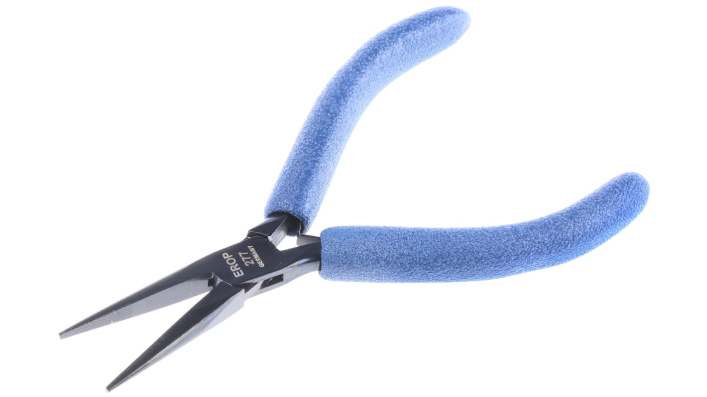 EROP277 Weller Erem ESD Tool Steel Long Nose Pliers 140 mm Overall