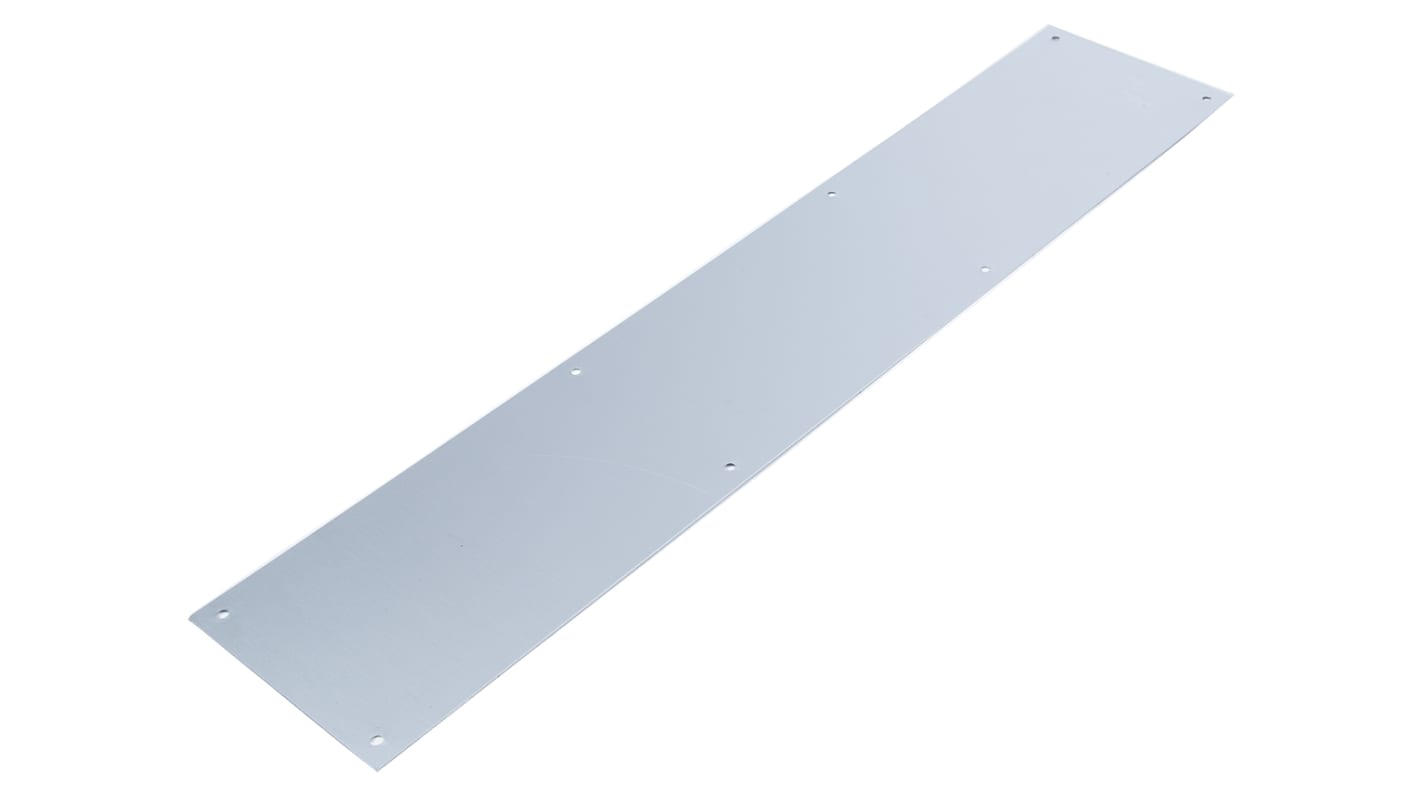 Aluminium Screw Mounted Kick Plate, 750 x 150mm RS