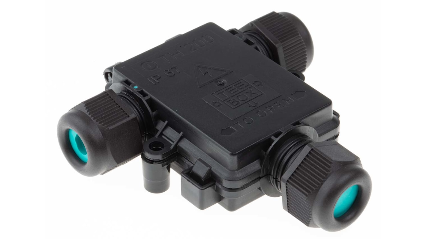 Nylon Terminal Block Housing IP67, Cable Mount RS