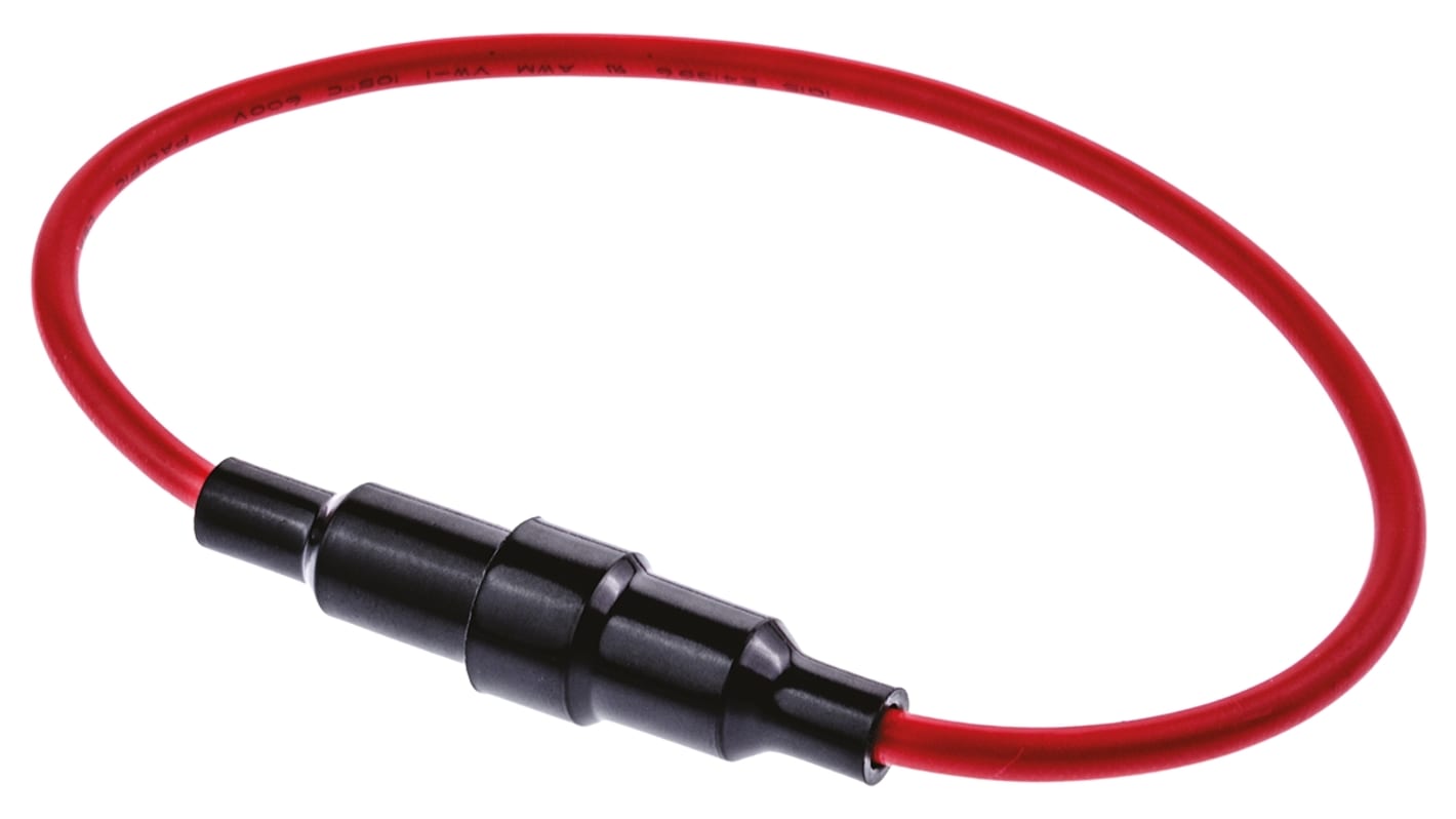 RS PRO 15A Inline Fuse Holder for 5 x 20mm Fuse, 32V RS