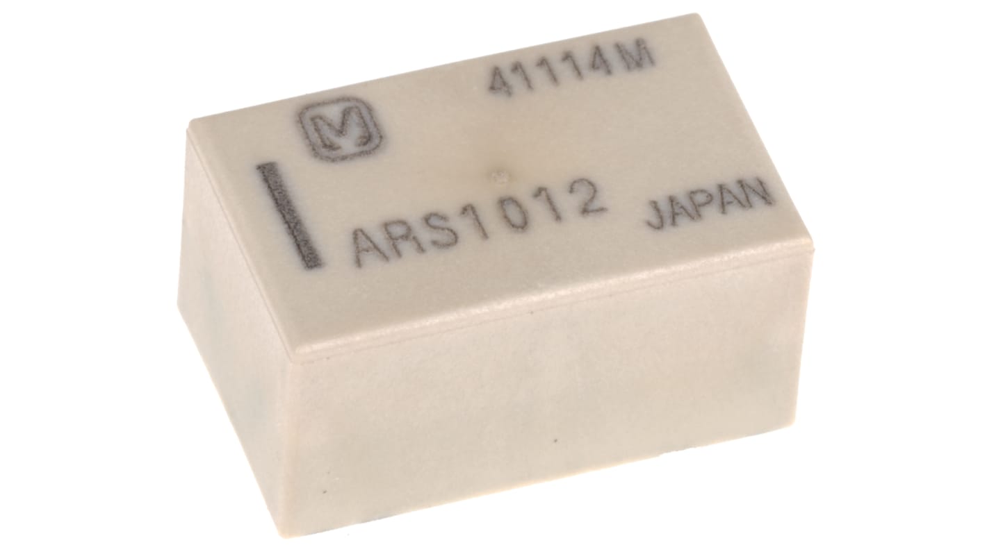 ARS1012 Panasonic PCB Mount High Frequency Relay, 12V dc Coil, 75Ω
