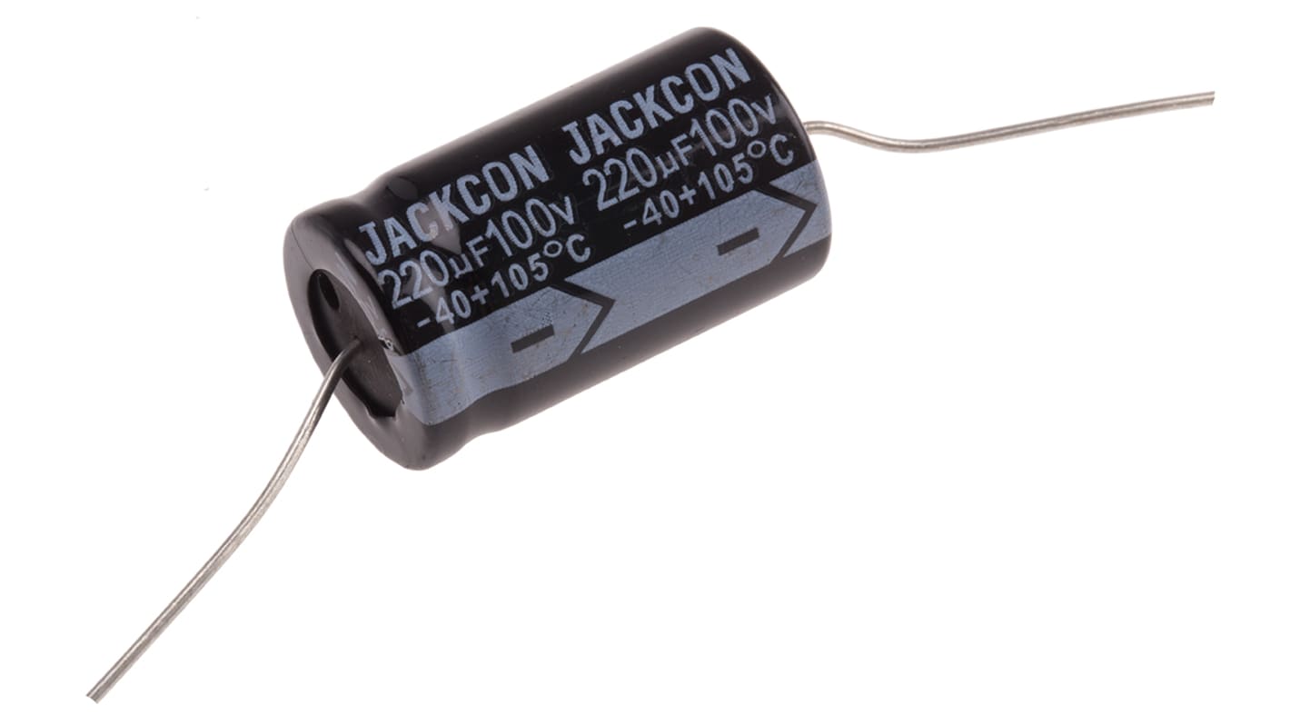 RS PRO コンデンサ 220μF, ,100V dc | RS