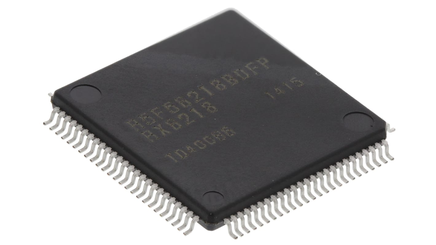 Renesas Electronics R5F56218BDFP#V0, 32bit RX Microcontroller, RX600 ...