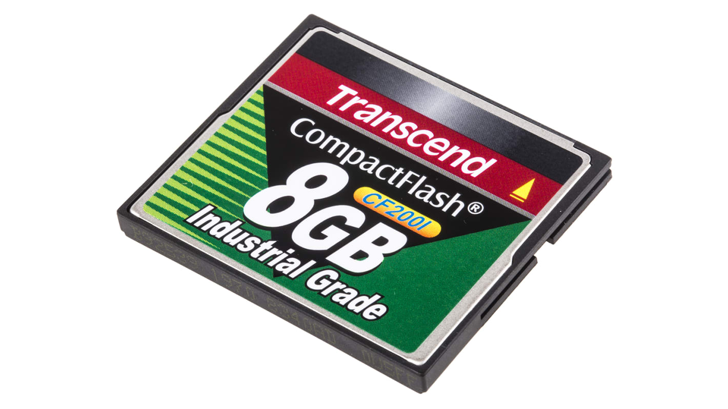 TS8GCF200i Transcend CompactFlash Industrial 8 GB SLC Compact Flash