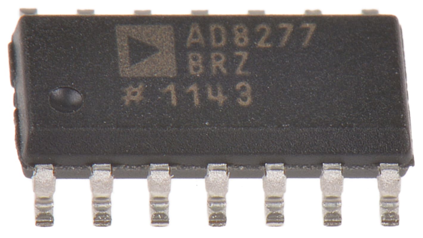 AD8277BRZ Analog Devices, 2Channel Differential Amplifier 550kHz