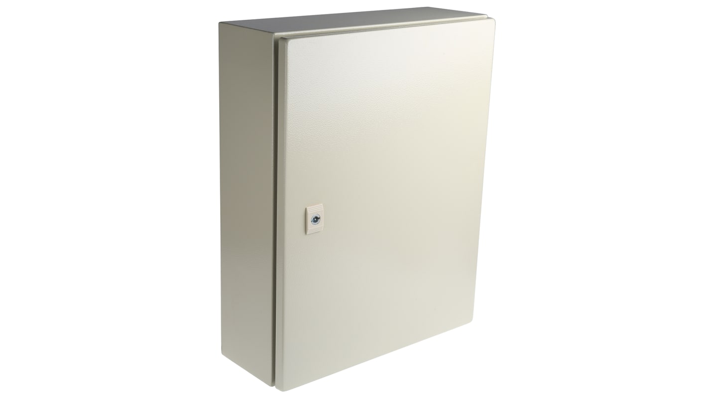 RS PRO Stahl Wandgehäuse RAL 7032 IP66, HxBxT 500 mm x 400 mm x 150mm RS PRO Stahl Wandgehäuse RAL 7032 IP66, HxBxT 500 mm x 400 mm x 150mm