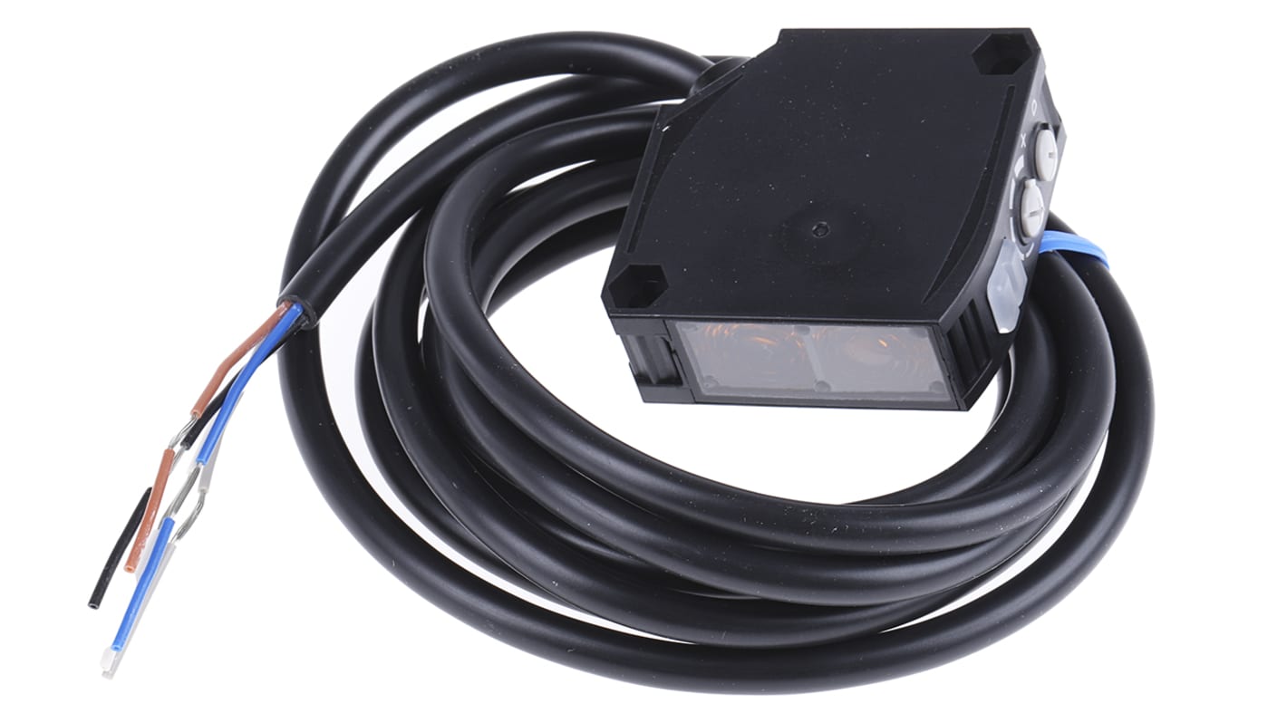 E3JK-RR12 2M | Omron Retroreflective Photoelectric Sensor, Block Sensor ...