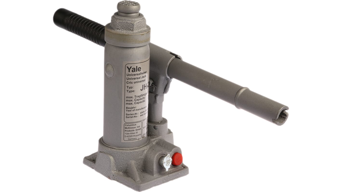 JH2B Yale Bottle Jack, 2tonne Maximum Load, 181mm 346mm Maximum