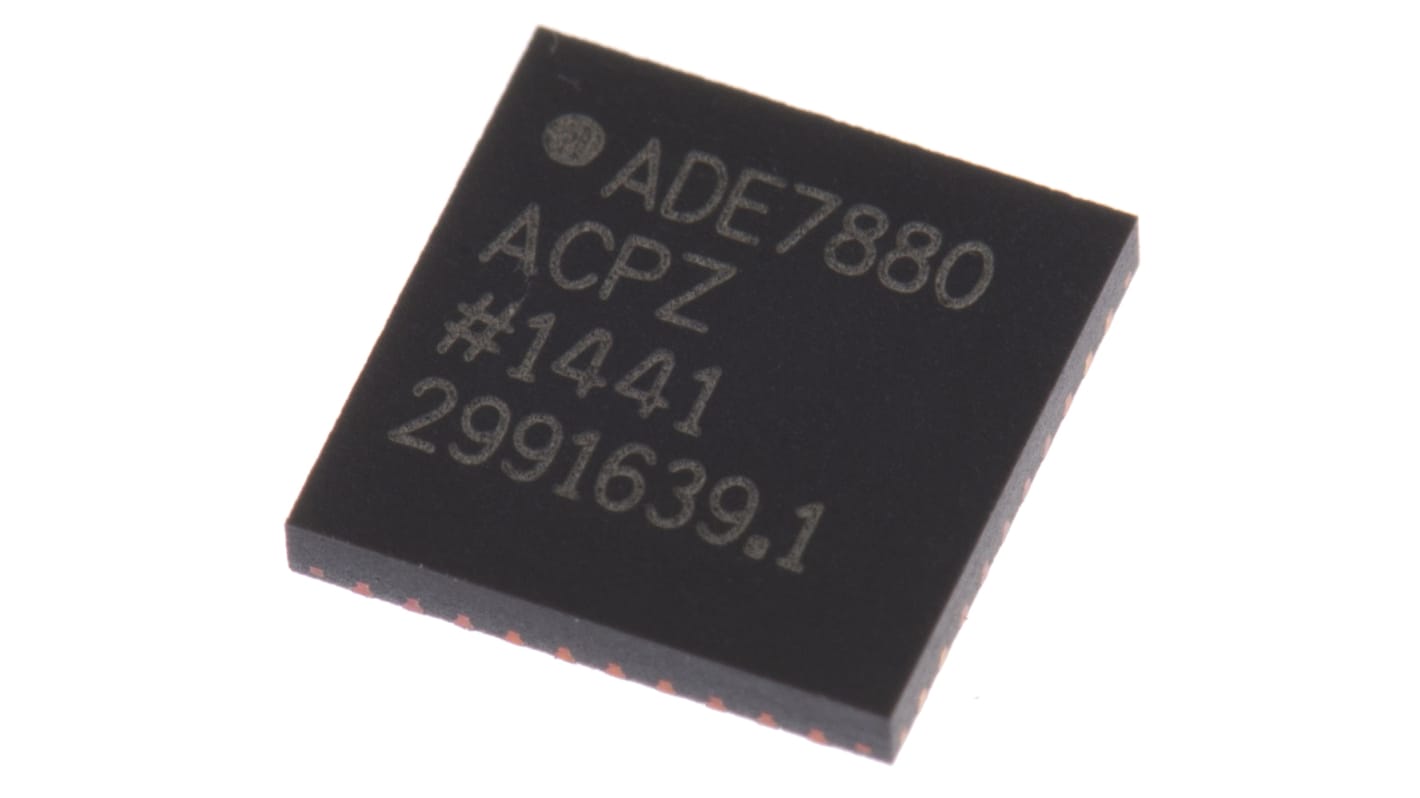 Analog Devices Energy Meter IC 40Pin LFCSP WQ, ADE7880ACPZ RS