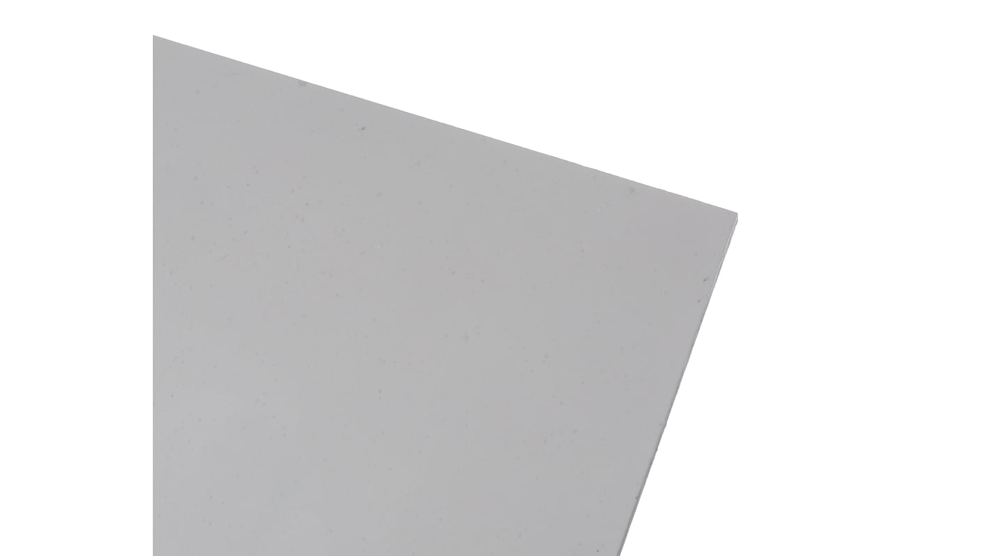 White Plastic Sheet, 600mm x 600mm x 2.5mm | RS