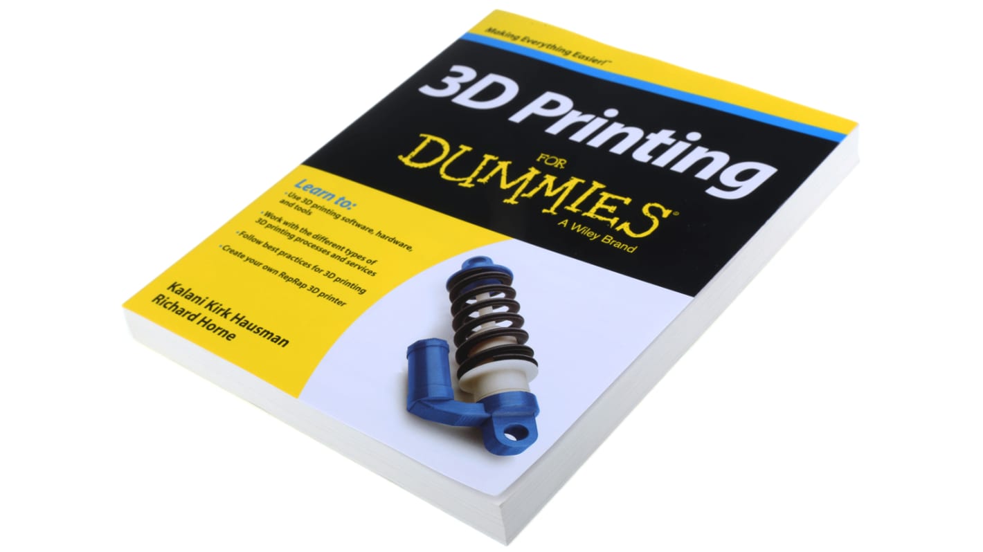 9781118660751 3D Printing For Dummies by Kalani Kirk Hausman RS