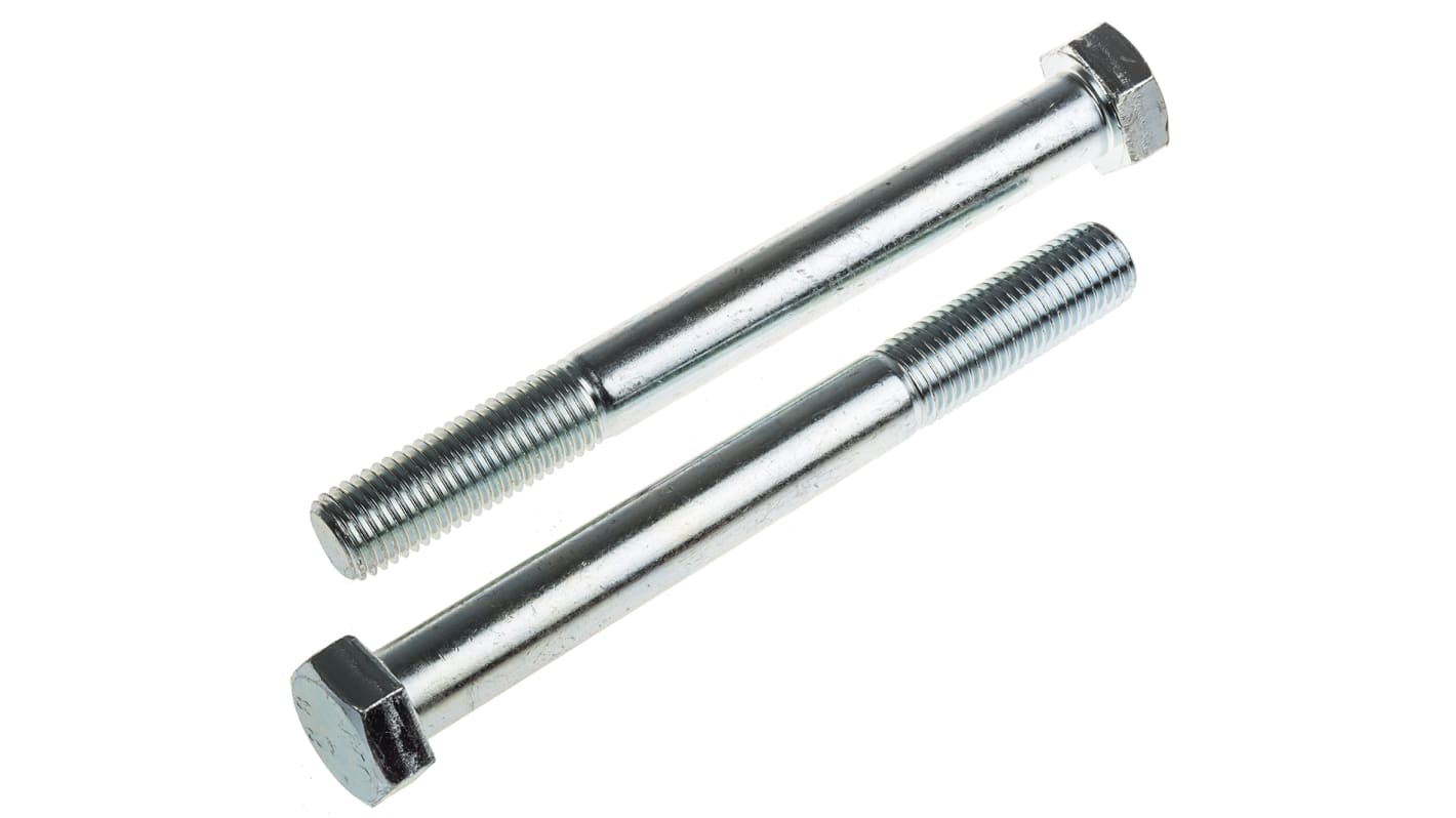 Lot De 20 Vis à Tête Hexagonale 1/4-20 X 1/2 Pouce - Boulons Fixation Acier Carbone Classe 5 UNC - Uxcell
