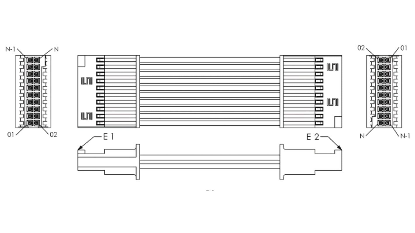 SFSD-20-28-H-10.00-DR-NUS | Samtec 20 Way Female Tiger Eye SFSD to 40 ...