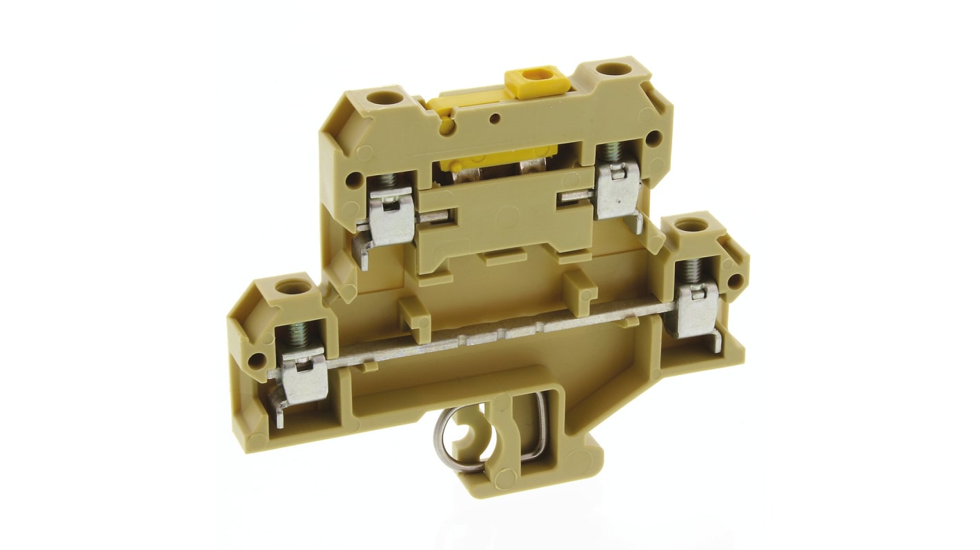 0687360000 Weidmuller Brown DKT Disconnect Terminal Block, Double
