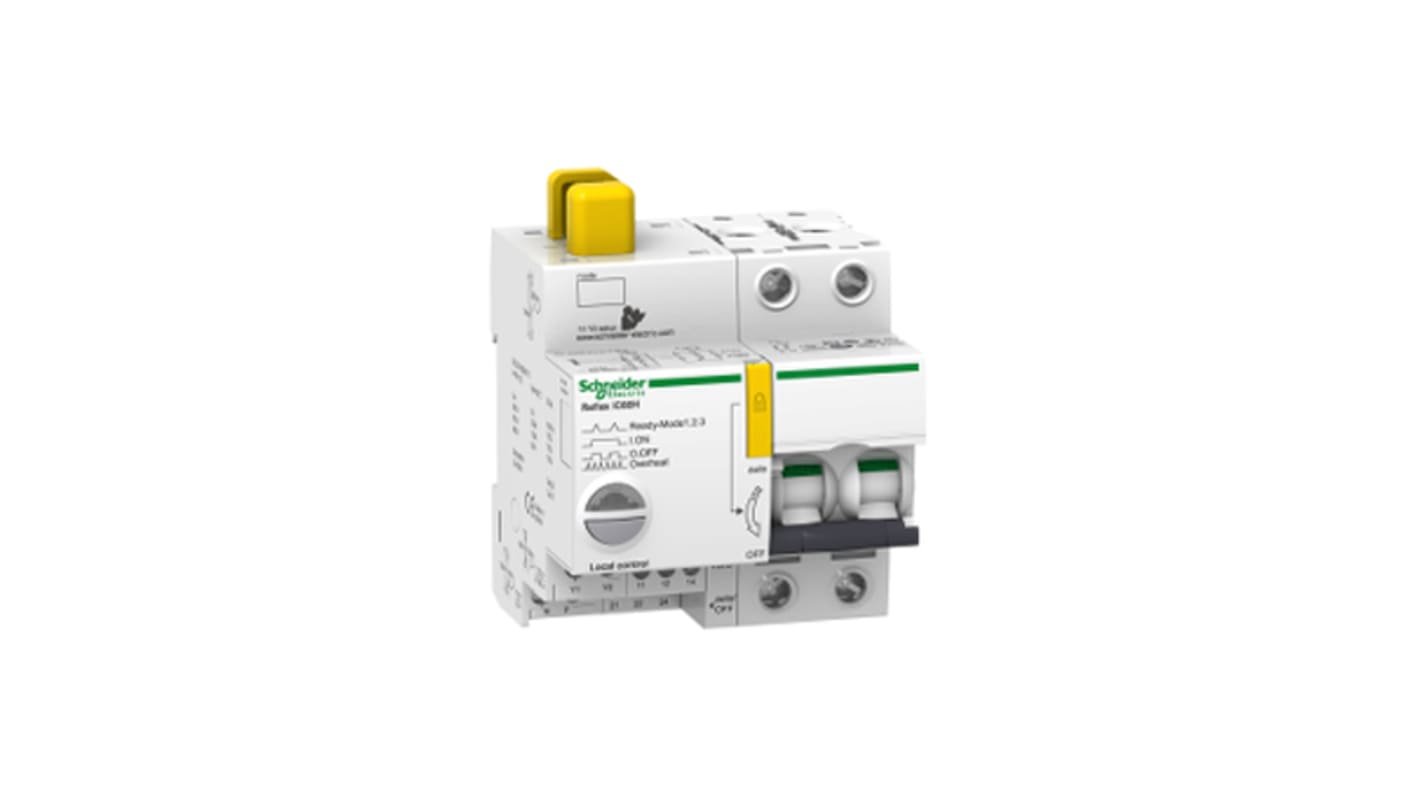 A9C65210 Schneider Electric DIN Rail Mount iC60H 2 Pole Thermal