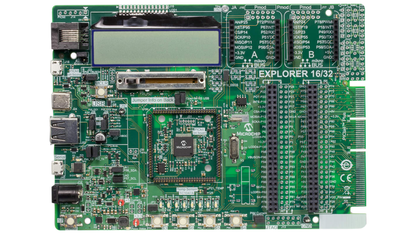 Microchip Explorer 16/32 Development Board DM240001-2