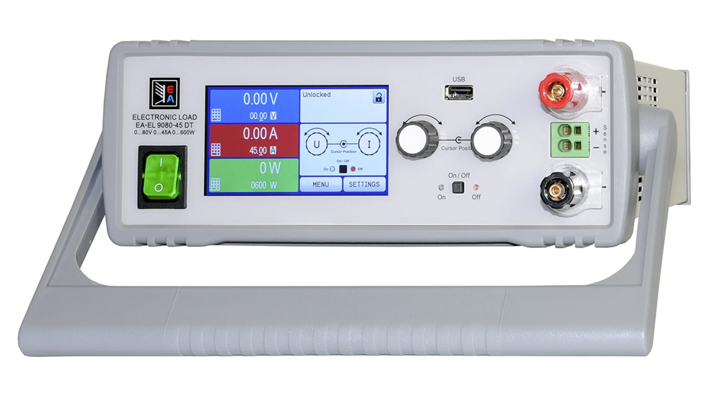 EA Elektro-Automatik Electronic DC Load, EA-EL 9080-60 DT , 0 → 60 A, 0 ...