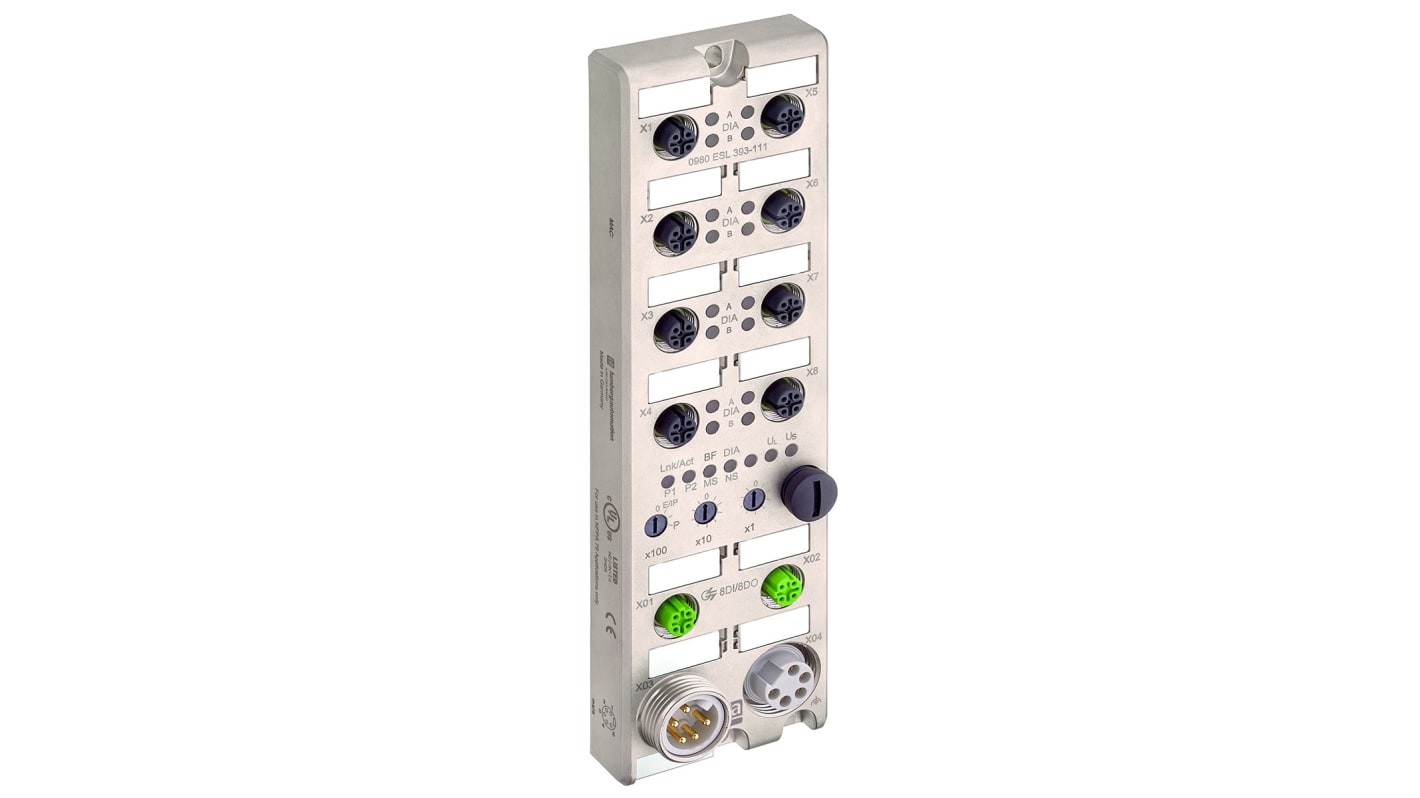 0980 ESL 301-111 | Lumberg Automation LiON-P Series I/O module, 7/8 in ...