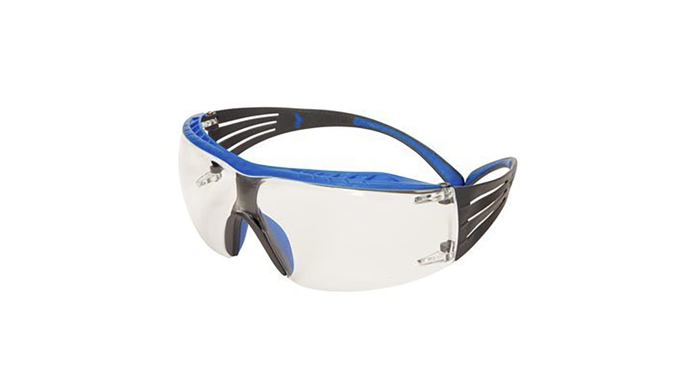 SF401SGAFBLU 3M SecureFit™ 400 AntiMist UV Safety Glasses, Clear