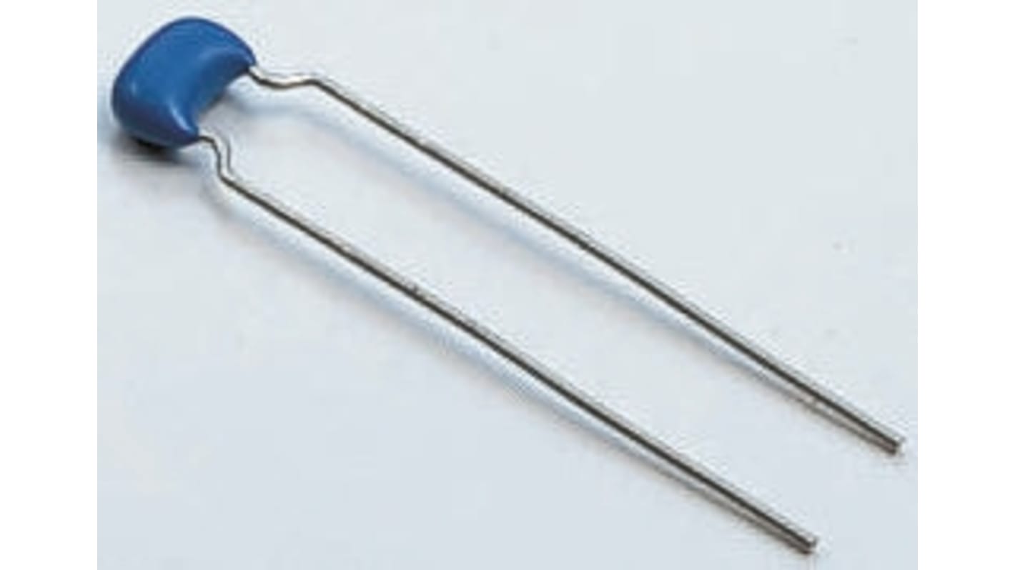 RPE5C2A471J2S1A03A Murata Ceramic Single Layer Capacitor 470pF 100V dc ±5 C0G Dielectric, RPE