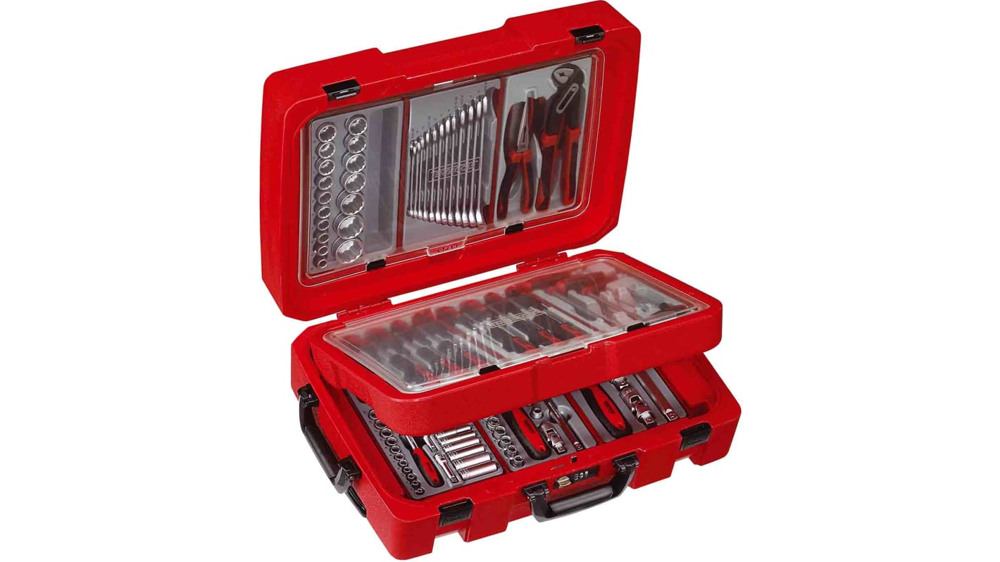 SC04 Teng Tools 100 Piece Automotive Tool Kit with Case RS