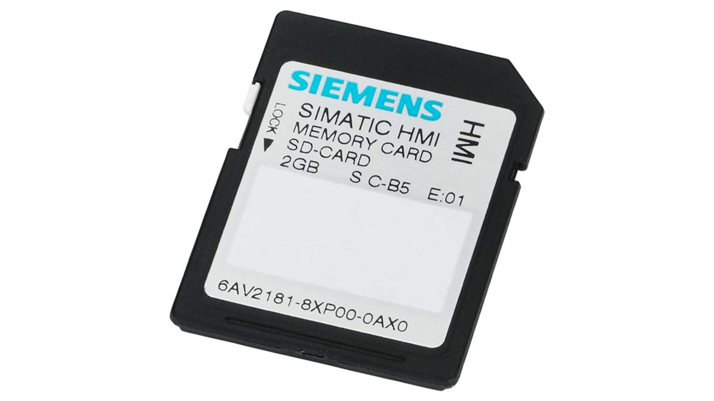 6AV21818XP000AX0 Siemens Memory Card For Use With HMI SIMATIC HMI