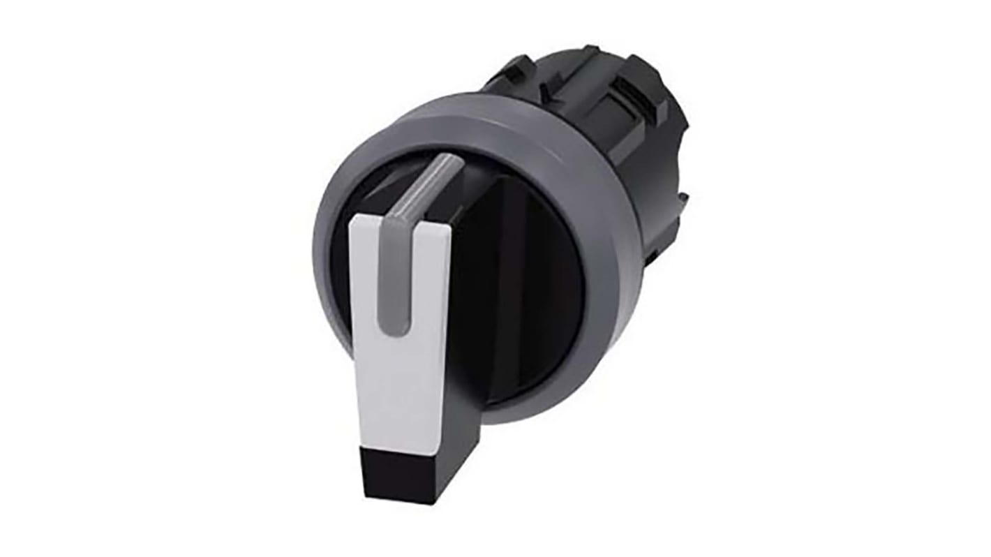 3SU1002-2FM60-0AA0 | Siemens 3SU Series 3 Position Selector Switch Head ...