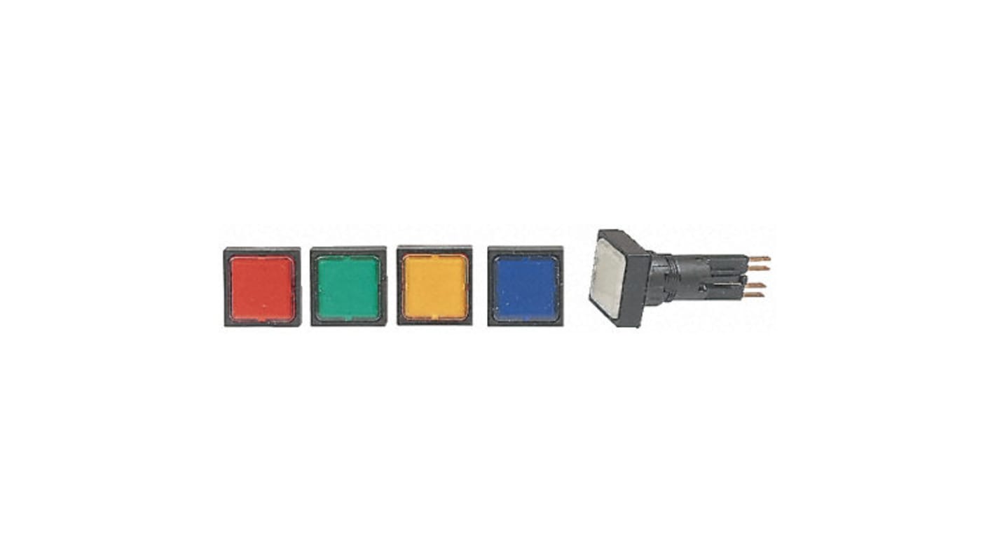 Q25LF-BL | Eaton, RMQ16, Flush Mount Blue Incandescent Control station ...