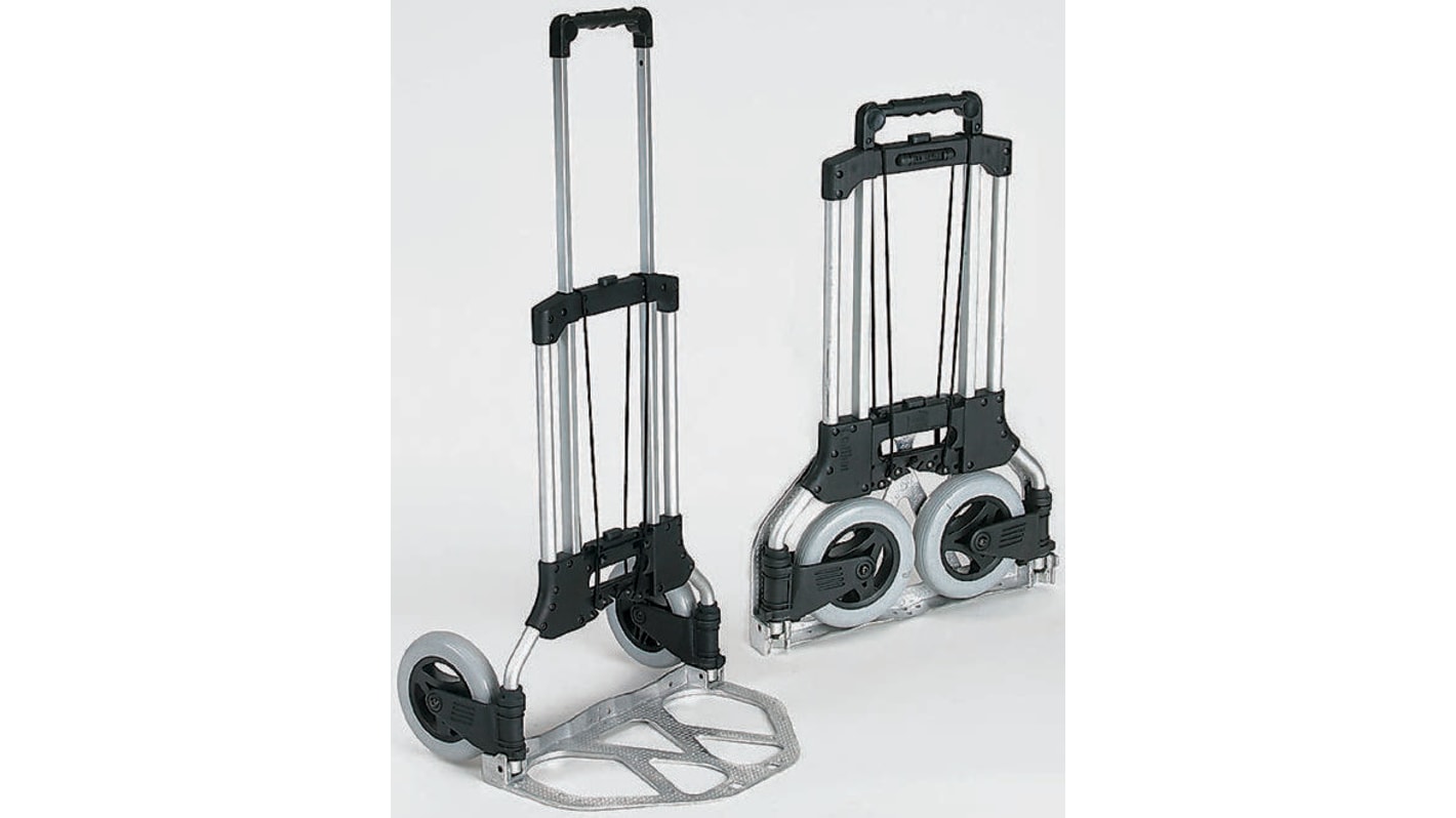 Carrello Elevatore In Alluminio PAKE PAKLT04, Portata 220 Libbre, Piano 27.5x17.75 Pollici